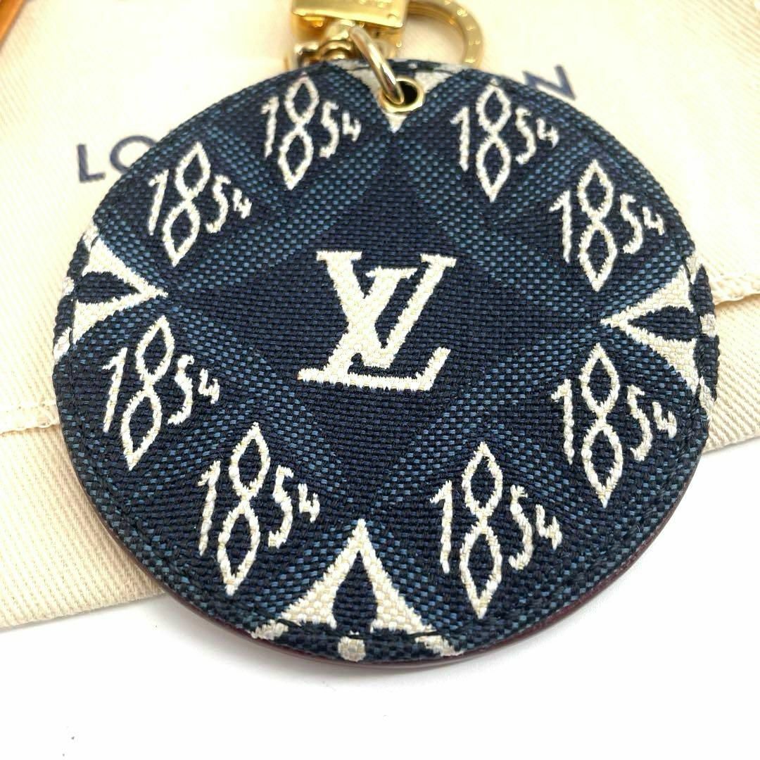 LOUIS VUITTON(ルイヴィトン)のc621真贋済【ヴィトン】美品”ポルトクレ イリュストレ モノグラム ジャガード レディースのファッション小物(キーホルダー)の商品写真