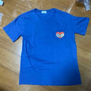 ムービック(movic)の【美品】愛しすぎて大好きすぎる Tシャツ ネイビLサイズ(キャラクターグッズ)