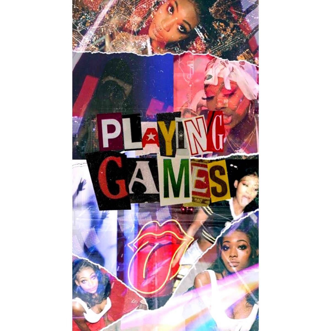 新品 ビッグ プリント PLAYING GAMES R&B コラージュ Tシャツ メンズのトップス(Tシャツ/カットソー(半袖/袖なし))の商品写真