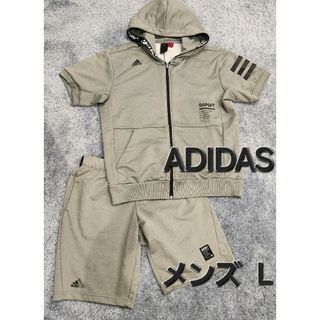 アディダス(adidas)のアディダス　メンズスウェット上下セット　メンズ　Lサイズ(ジャージ)