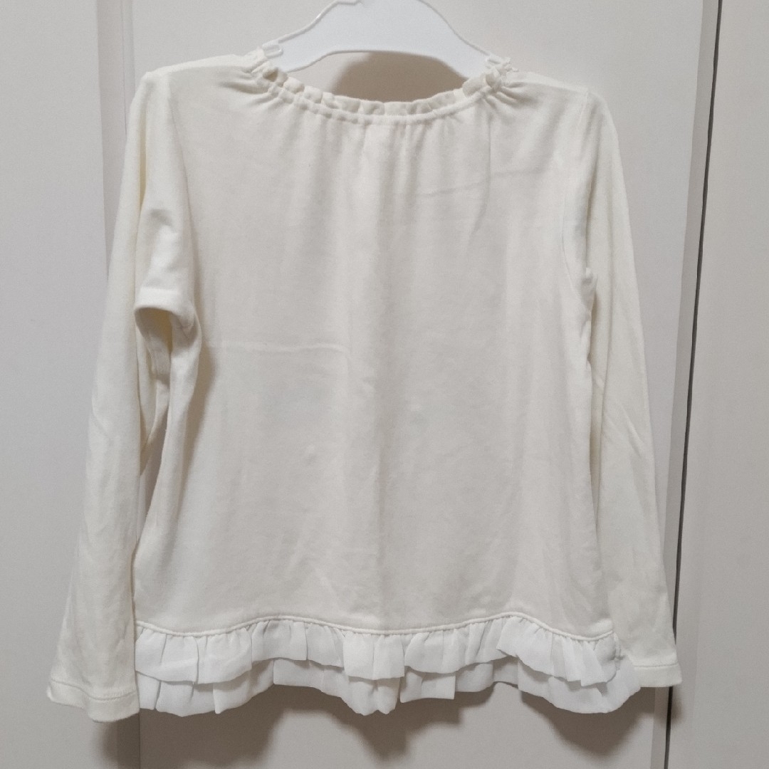 mezzo piano(メゾピアノ)のmezzo piano　カットソー　120 キッズ/ベビー/マタニティのキッズ服女の子用(90cm~)(Tシャツ/カットソー)の商品写真