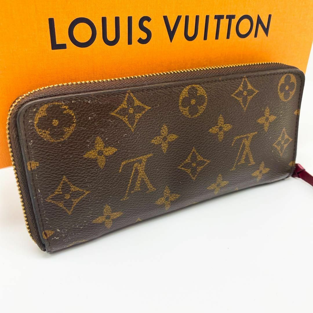 LOUIS VUITTON(ルイヴィトン)の【超極美品】ルイヴィトン モノグラム ジッピーウォレット フューシャ クレマンス レディースのファッション小物(財布)の商品写真