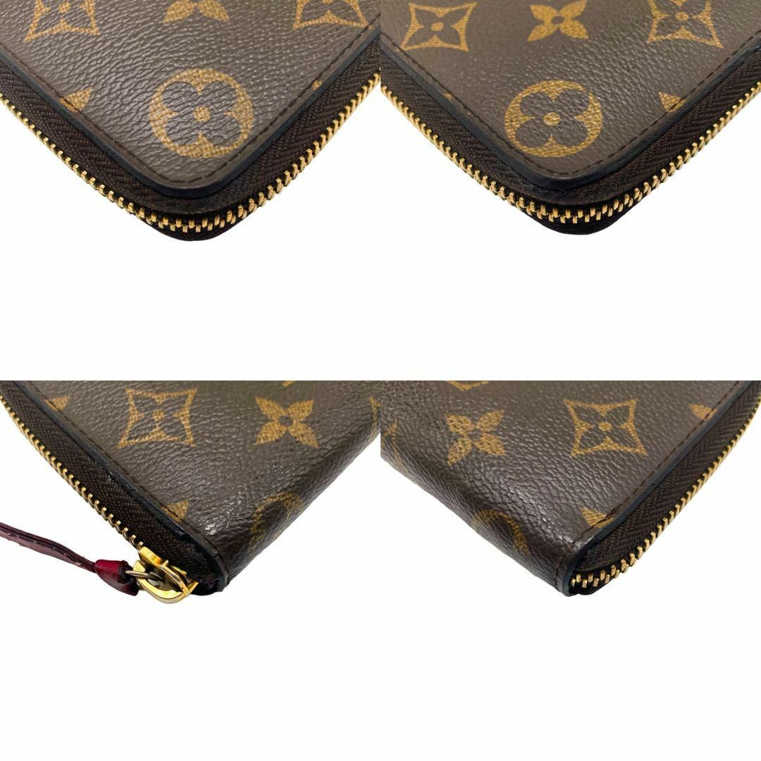 LOUIS VUITTON(ルイヴィトン)の【超極美品】ルイヴィトン モノグラム ジッピーウォレット フューシャ クレマンス レディースのファッション小物(財布)の商品写真