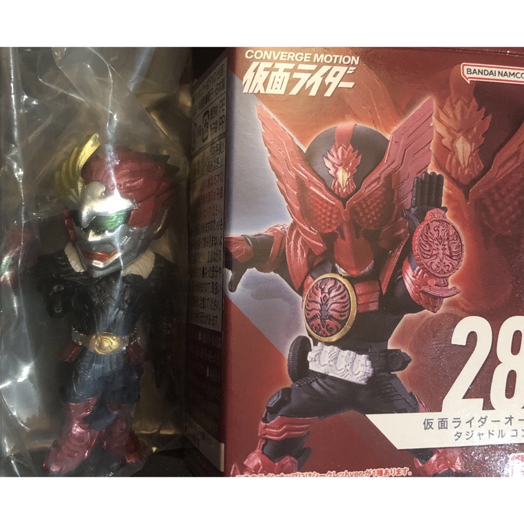 BANDAI(バンダイ)のコンバージモーション　シークレット　仮面ライダーオーズ　アンク　タジャドル エンタメ/ホビーのおもちゃ/ぬいぐるみ(キャラクターグッズ)の商品写真