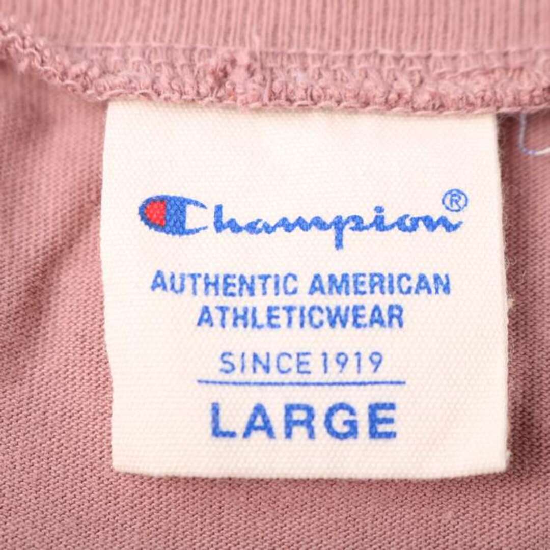 Champion(チャンピオン)のチャンピオン タンクトップ ノースリーブTシャツ コットン スポーツウエア レディース Lサイズ ピンク Champion レディースのトップス(タンクトップ)の商品写真