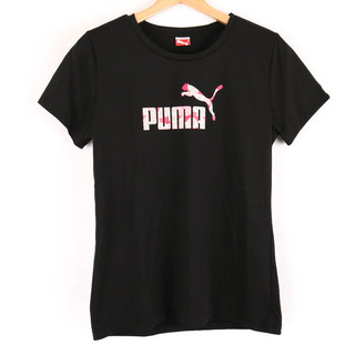 プーマ(PUMA)のプーマ 半袖Tシャツ ロゴT スポーツウエア レディース Lサイズ ブラック PUMA(Tシャツ(半袖/袖なし))