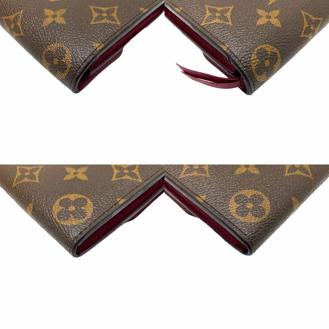 LOUIS VUITTON(ルイヴィトン)の【極美品】ルイヴィトン モノグラム ポルトフォイユ エミリー 長財布 レディースのファッション小物(財布)の商品写真