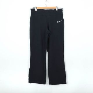 ナイキ(NIKE)のナイキ ロングパンツ フィットドライ スウェット スエット スポーツウエア レディース Lサイズ ネイビー NIKE(その他)