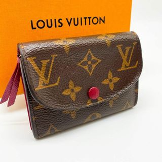 ルイヴィトン(LOUIS VUITTON)の【超極美品】ルイヴィトン モノグラム ポルトモネロザリ フューシャ コインケース(財布)