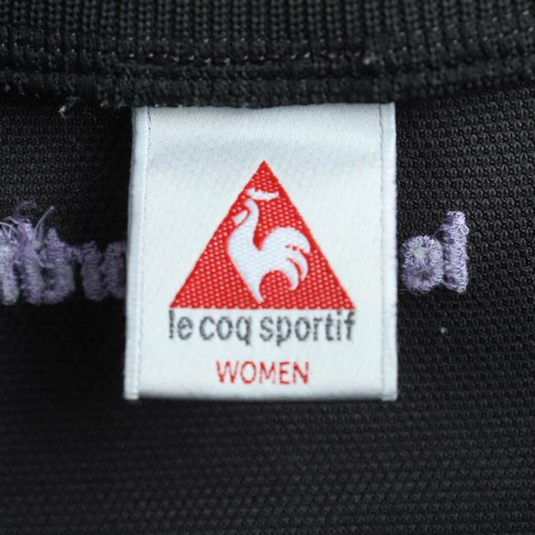 le coq sportif(ルコックスポルティフ)のルコックスポルティフ ジップアップジャージ トラックジャケット スポーツウエア レディース Mサイズ グレー le coq sportif レディースのトップス(トレーナー/スウェット)の商品写真