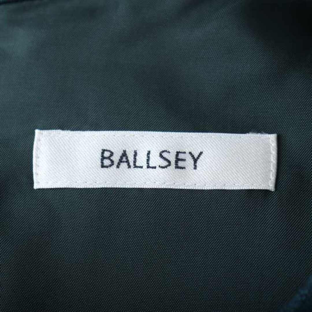 Ballsey(ボールジィ)のボールジー ワンピース 長袖 ウール混 レディース 38サイズ グリーン BALLSEY レディースのワンピース(その他)の商品写真