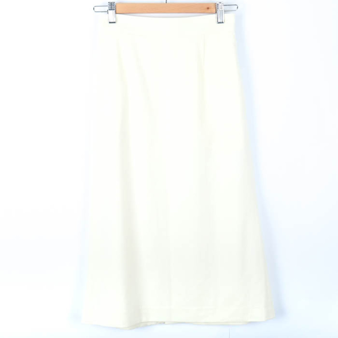ニジュウサンクデュクス ロングスカート フレア ウール混 レディース 32サイズ ベージュ 23区 DEUX レディースのスカート(ロングスカート)の商品写真
