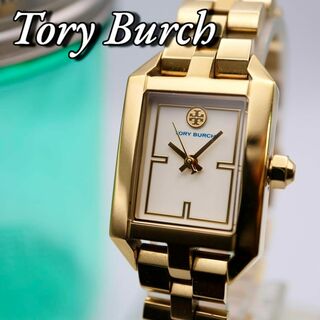 トリーバーチ(Tory Burch)の極美品 Tory Burch スクエア ゴールド レディース腕時計 757(腕時計)