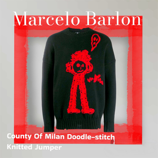 マルセロブロン(MARCELO BURLON)のMARCELO BURLON  COUNTY OF MILAN Size M(ニット/セーター)