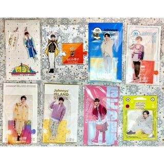 ジャニーズ(Johnny's)のなにわ男子 長尾謙杜 アクスタ アクリルスタンド まとめ売り セット 第1弾など(アイドルグッズ)