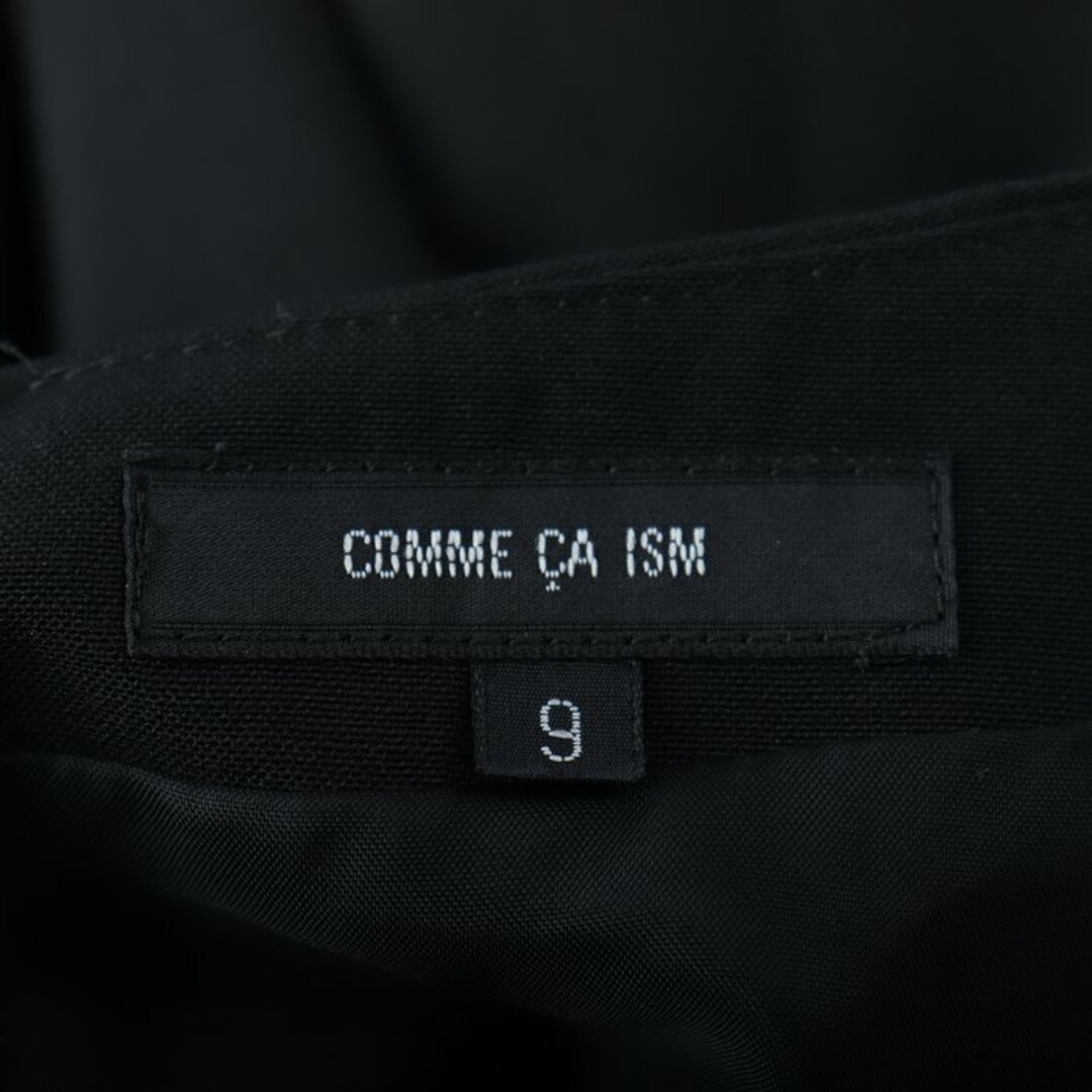 COMME CA ISM(コムサイズム)のコムサイズム ワンピース ノースリーブ ウール ファイブフォックス レディース 9サイズ ブラック COMME CA ISM レディースのワンピース(その他)の商品写真