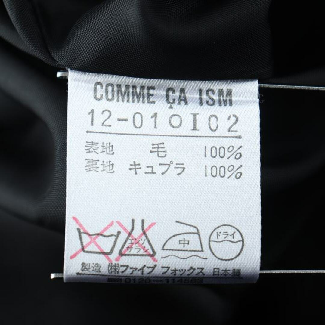 COMME CA ISM(コムサイズム)のコムサイズム ワンピース ノースリーブ ウール ファイブフォックス レディース 9サイズ ブラック COMME CA ISM レディースのワンピース(その他)の商品写真
