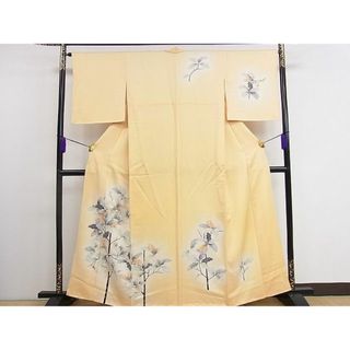 平和屋1■訪問着　枝葉文　暈し染め　逸品　CAAA6338ap(着物)