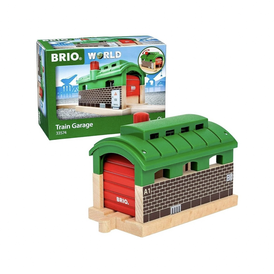 BRIO(ブリオ)のBRIO 列車車庫 キッズ/ベビー/マタニティのおもちゃ(電車のおもちゃ/車)の商品写真