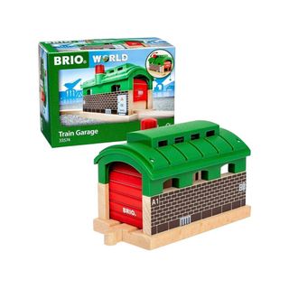 ブリオ(BRIO)のBRIO 列車車庫(電車のおもちゃ/車)