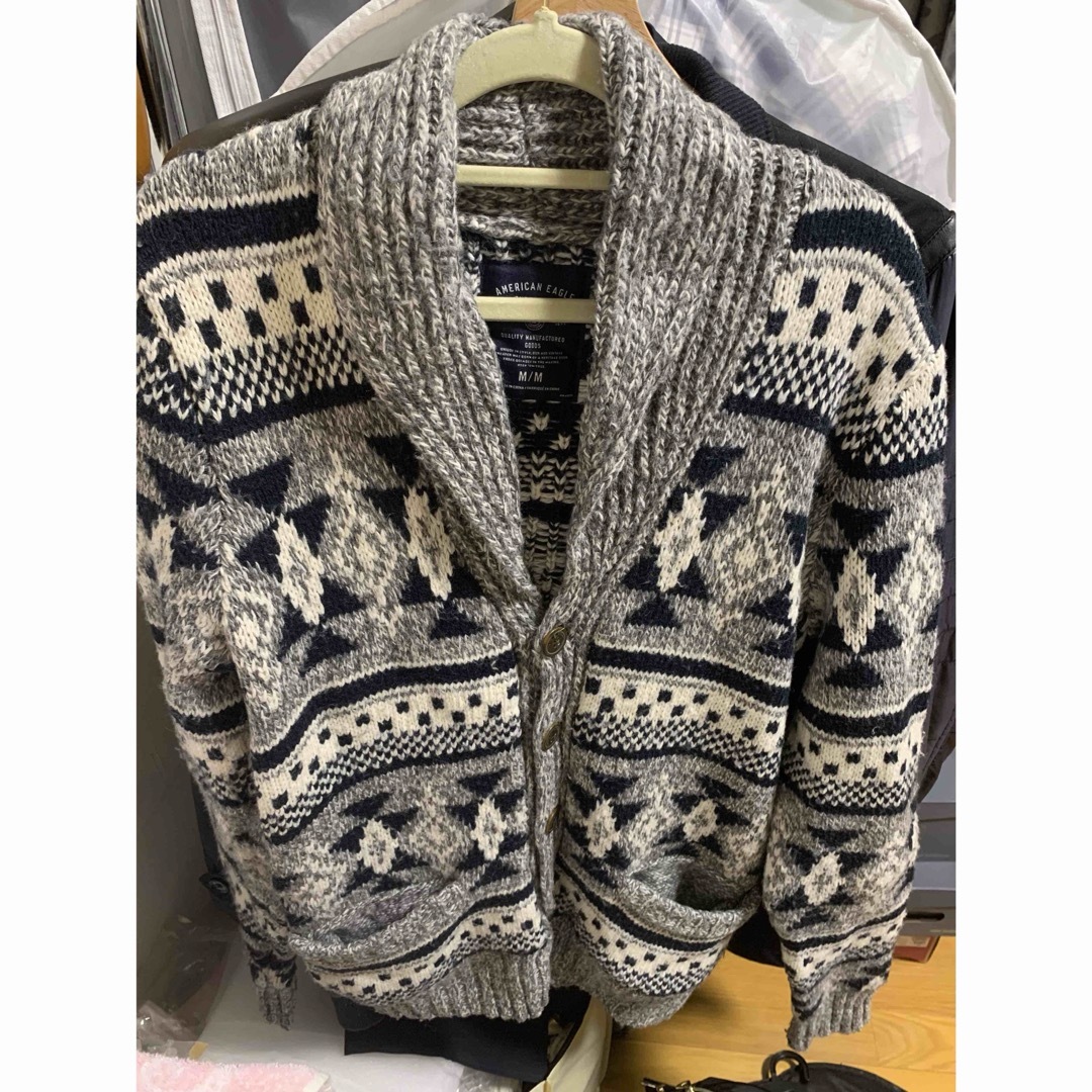 American Eagle(アメリカンイーグル)のアメリカンイーグル⭐︎ニットカーディガン メンズのトップス(ニット/セーター)の商品写真