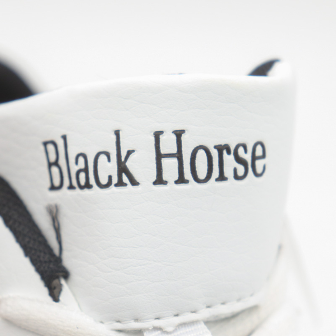 ブラックホース ゴルフシューズ 未使用 幅広 3E  靴 シューズ 白 レディース 24.5サイズ ホワイト Black Horse レディースの靴/シューズ(その他)の商品写真