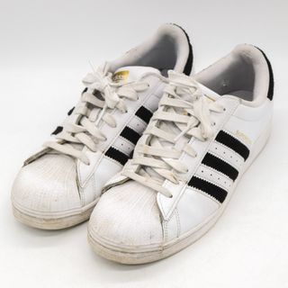 アディダス(adidas)のアディダス スニーカー ローカット GX3775 スーパースター 靴 シューズ 白 メンズ 28.5サイズ ホワイト adidas(スニーカー)