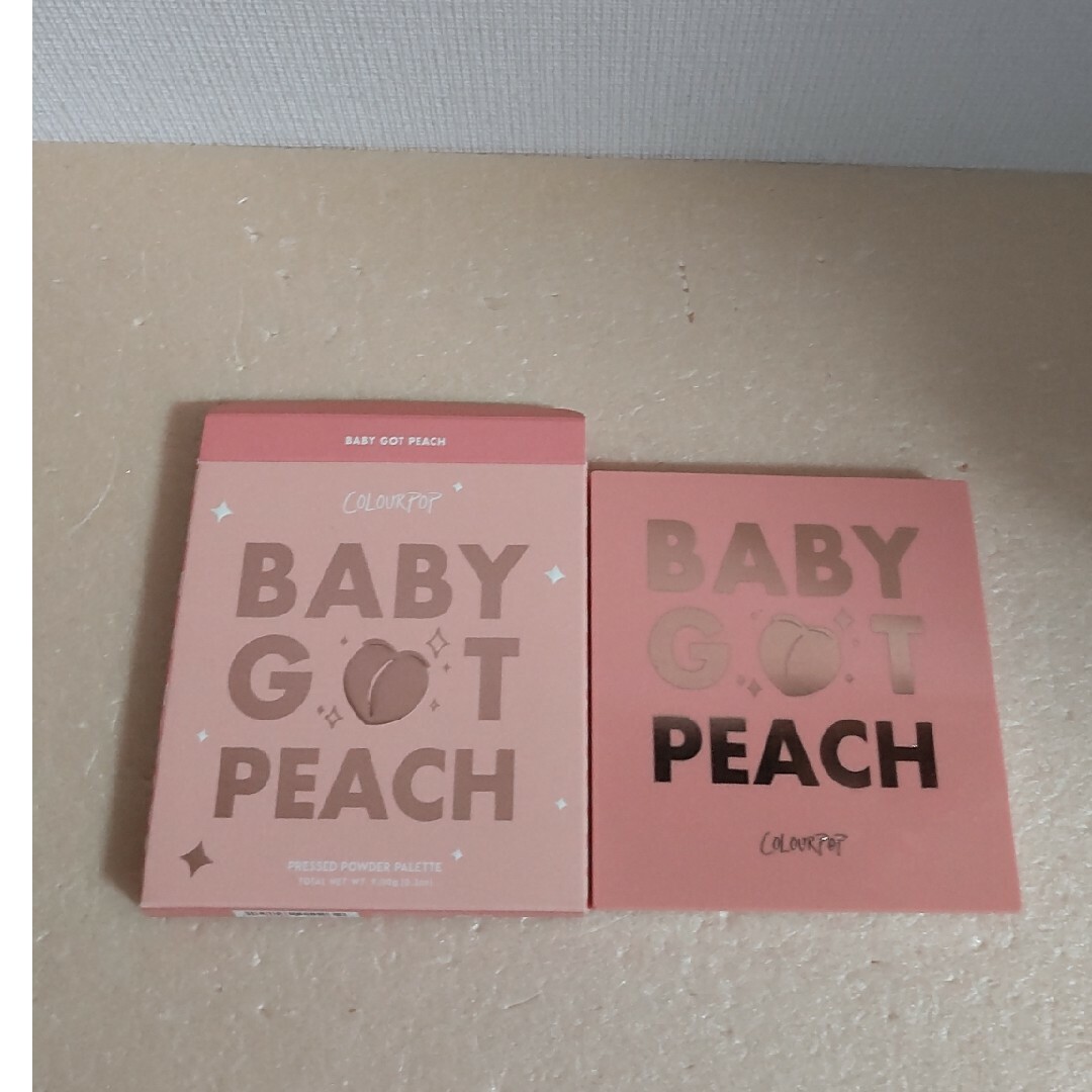 colourpop(カラーポップ)の【未使用※】カラーポップ　アイシャドウパレットBABY GOT PEACH コスメ/美容のベースメイク/化粧品(アイシャドウ)の商品写真