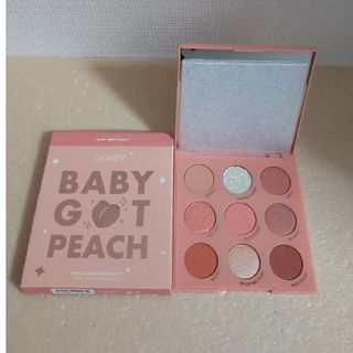 カラーポップ(colourpop)の【未使用※】カラーポップ　アイシャドウパレットBABY GOT PEACH(アイシャドウ)