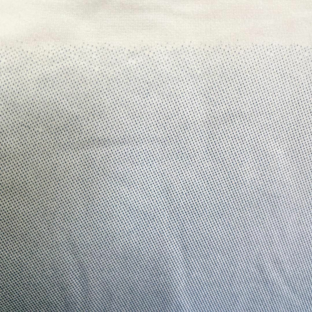 グラデーション Tシャツ XL メンズ トップス 青 白 通気性 インナー メンズのトップス(Tシャツ/カットソー(半袖/袖なし))の商品写真