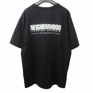 NEIGHBORHOOD - ネイバーフッド Tシャツ カットソー ロゴ プリント CLASSICS ブラック