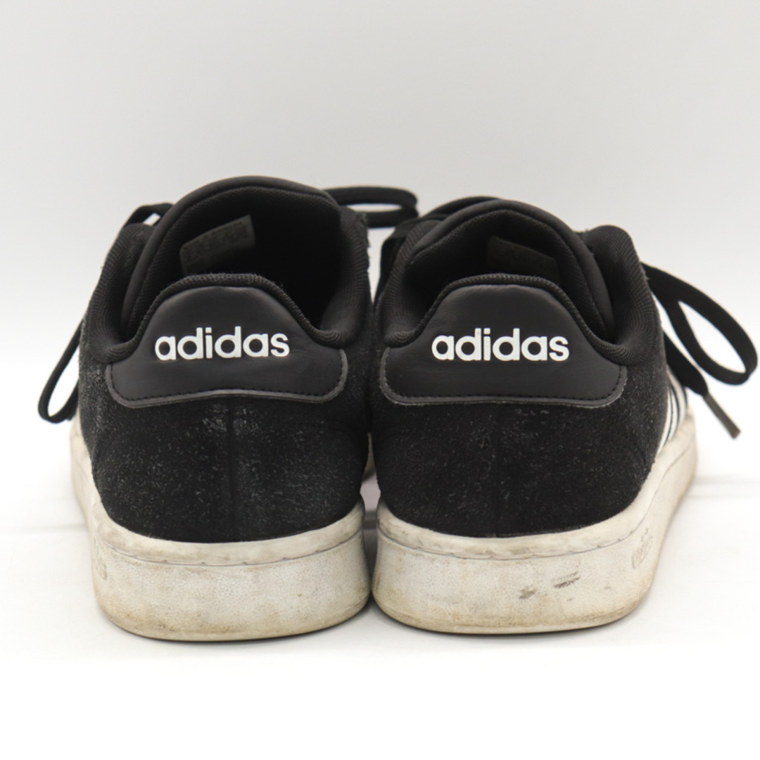adidas(アディダス)のアディダス スニーカー ローカット F36414 グランドコートSUEM 靴 シューズ 黒 メンズ 27サイズ ブラック adidas メンズの靴/シューズ(スニーカー)の商品写真