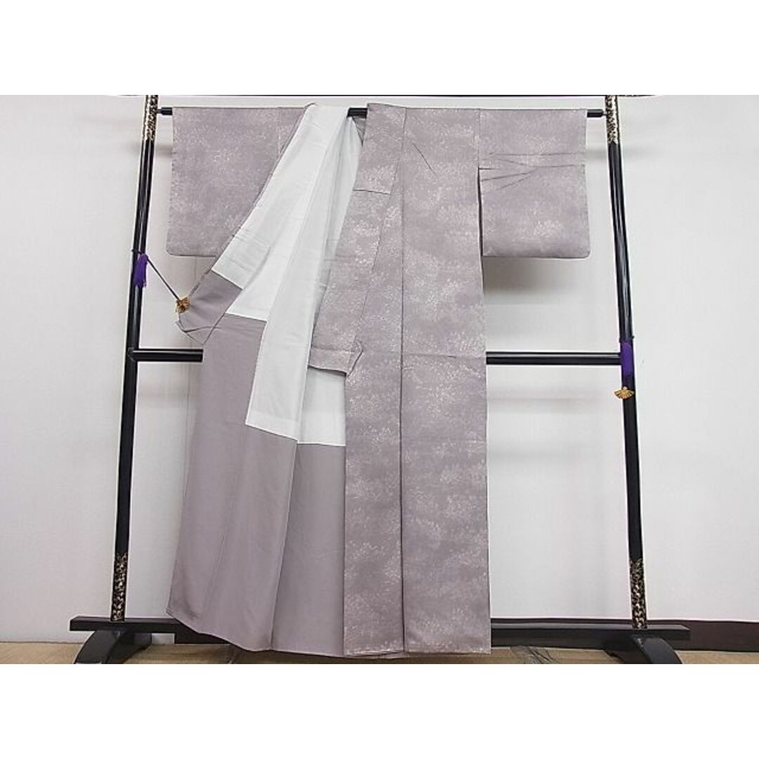 平和屋1■上質な小紋　薄　逸品　CAAC8522ut レディースの水着/浴衣(着物)の商品写真