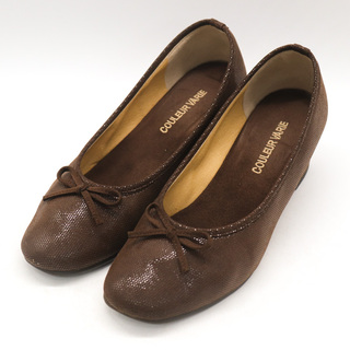 クロールバリエ パンプス ラウンドトゥ ウエッジソール ブランド 靴 シューズ レディース 23サイズ ブラウン COCULEUR VARIE(ハイヒール/パンプス)