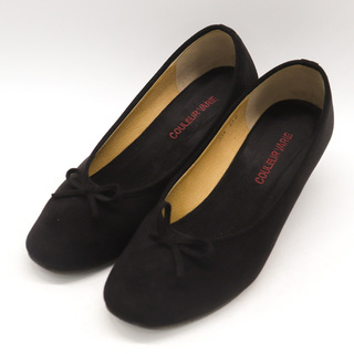 クロールバリエ パンプス ラウンドトゥ ウエッジソール ブランド 靴 シューズ 黒 レディース 23サイズ ブラック COCULEUR VARIE(ハイヒール/パンプス)
