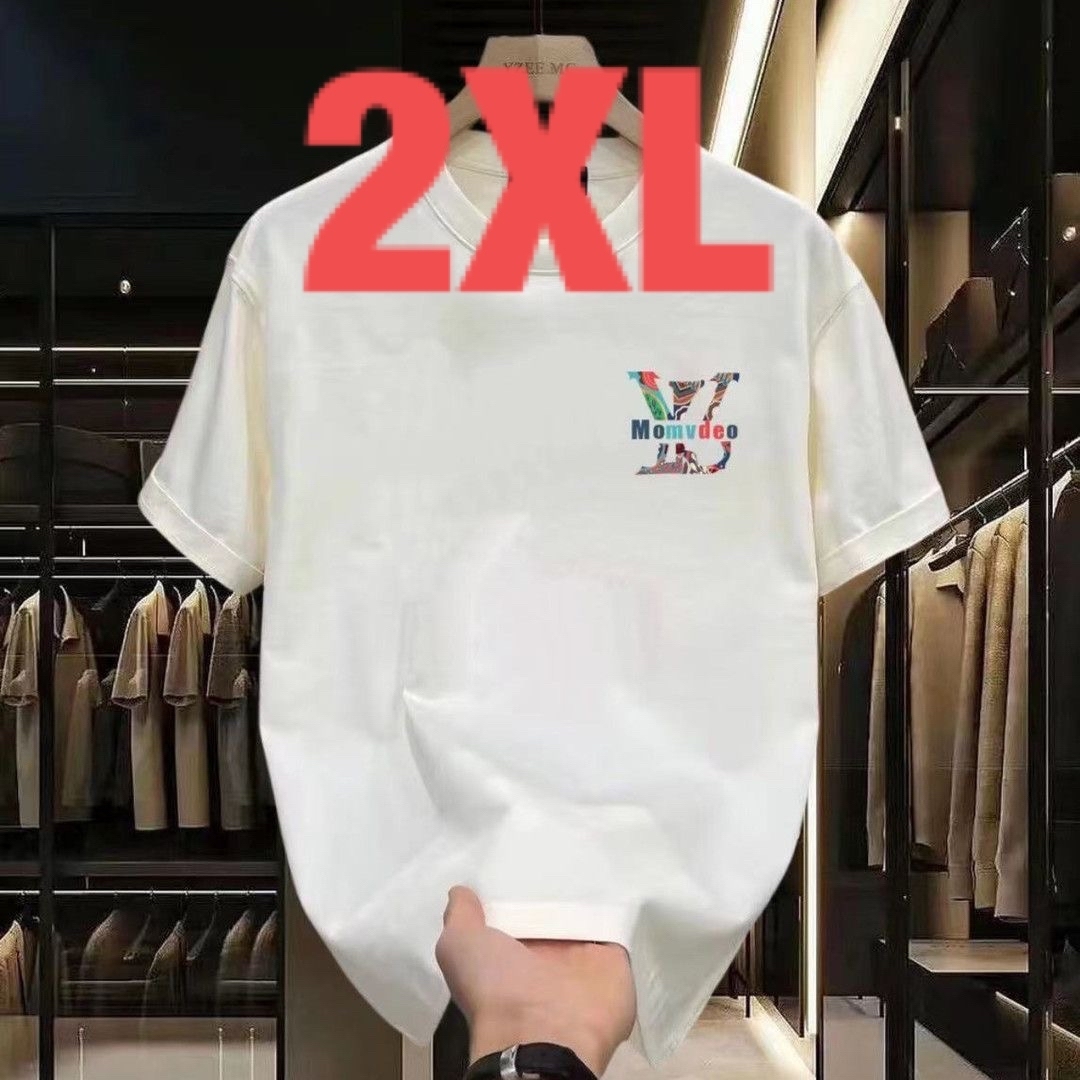 Tシャツ　2XL 綿 メンズのトップス(Tシャツ/カットソー(半袖/袖なし))の商品写真