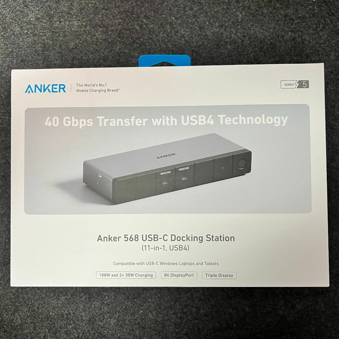 Anker - [マラソン期間限定]Anker 568 USB-C ドッキングステーション