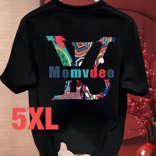 Tシャツ　5XL  綿(Tシャツ/カットソー(半袖/袖なし))