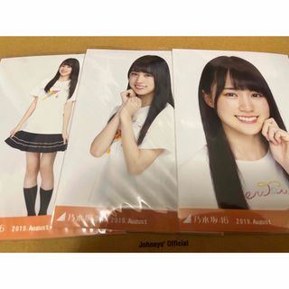 ノギザカフォーティーシックス(乃木坂46)の乃木坂46 生写真　賀喜遥香　全ツ2019共通Tシャツ　コンプ　ヨリチュウヒキ(アイドルグッズ)