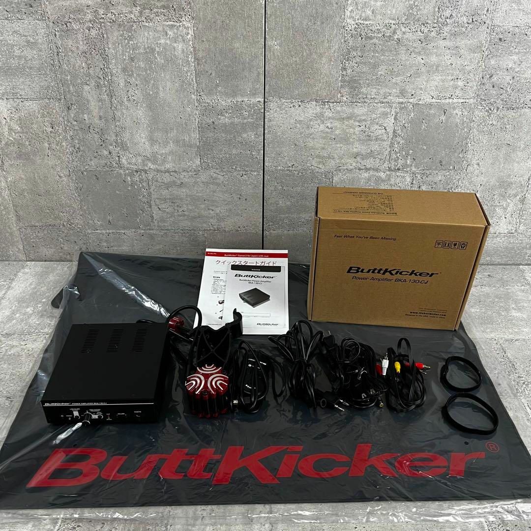 Buttkicker Gamer2 for Japan with mat 振動 エンタメ/ホビーのゲームソフト/ゲーム機本体(その他)の商品写真