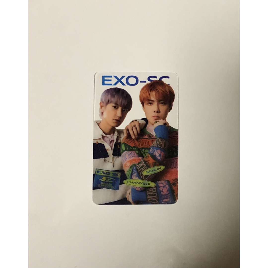 EXO チャニョル セフン 透明 フォトカード　② エンタメ/ホビーのタレントグッズ(アイドルグッズ)の商品写真