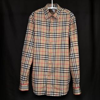 バーバリー(BURBERRY)のバーバリー ロンドン ノバ チェック柄 ロングスリーブ シャツ サイズL(シャツ)