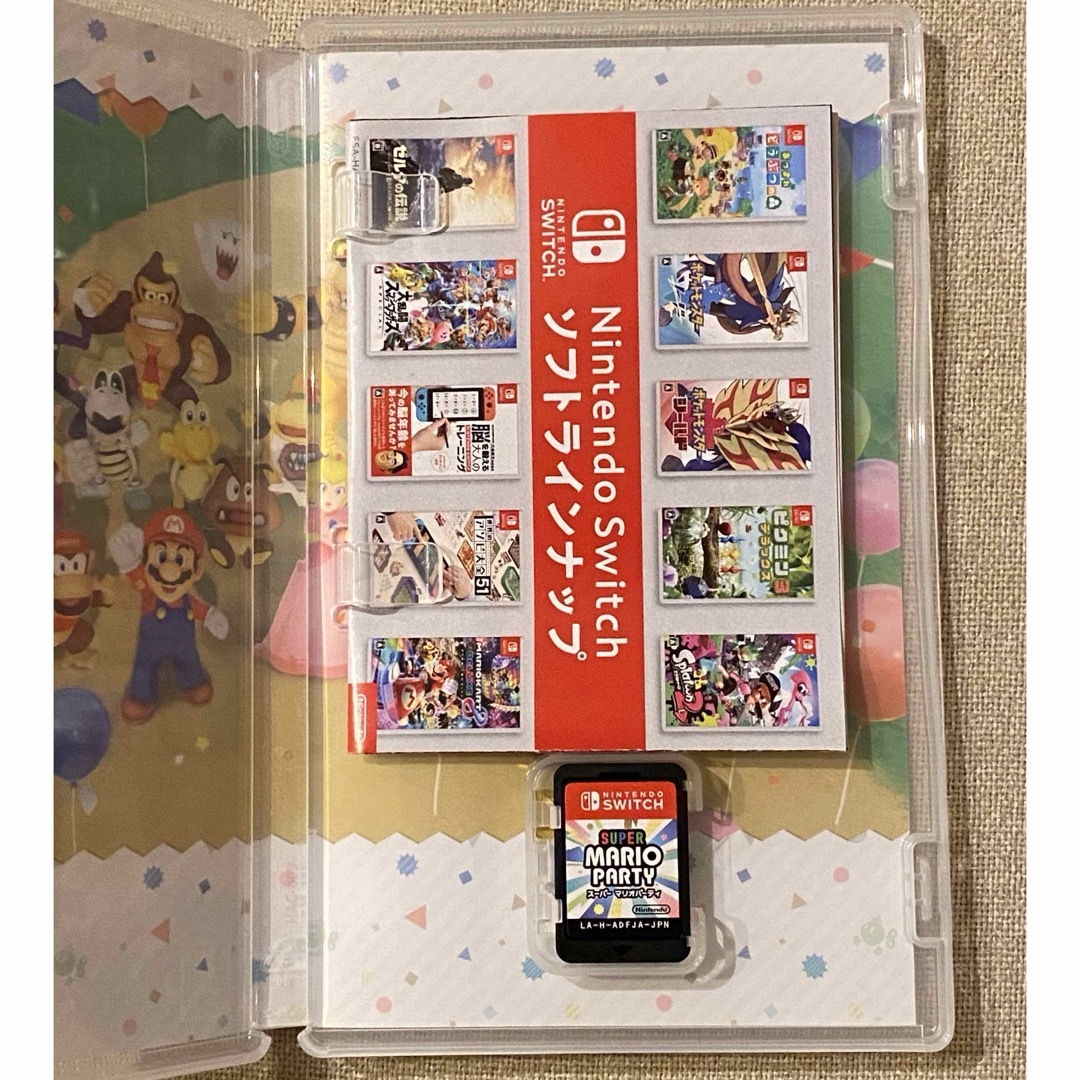 任天堂(ニンテンドウ)のスーパーマリオパーティ　Switch エンタメ/ホビーのゲームソフト/ゲーム機本体(家庭用ゲームソフト)の商品写真