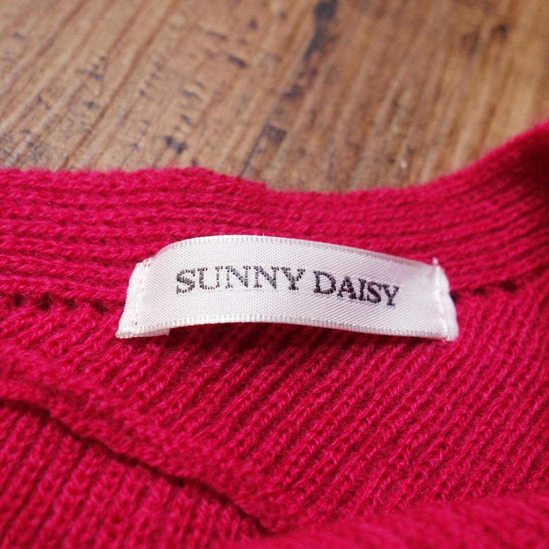 Lサイズ ノースリーブニットソー レディース SUNNY DAISY LH14 レディースのトップス(カットソー(半袖/袖なし))の商品写真