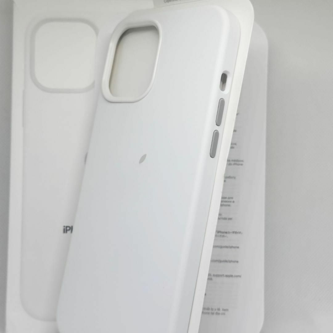 新品-純正互換品iPhone12promaxシリコンケース white スマホ/家電/カメラのスマホアクセサリー(iPhoneケース)の商品写真