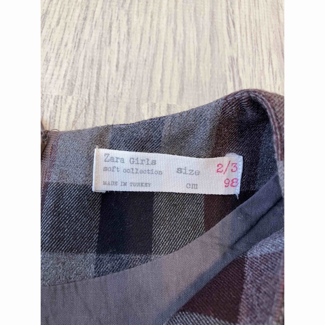 ZARA 子ども服 キッズ/ベビー/マタニティのキッズ服女の子用(90cm~)(ワンピース)の商品写真