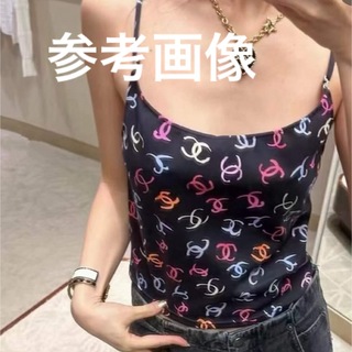 シャネル(CHANEL)の新作　レア品　シャネル　CHANEL トップス　キャミソール　ココマーク(Tシャツ(半袖/袖なし))