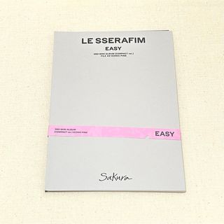 ルセラフィム(LE SSERAFIM)のLE SSERAFIM  EASY(COMPACT ver.) #2 サクラ(K-POP/アジア)