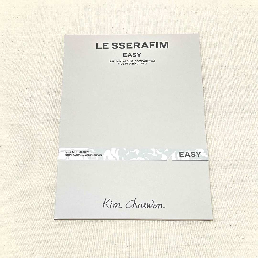 LE SSERAFIM(ルセラフィム)のLE SSERAFIM EASY(COMPACT ver.) #1 チェウォン エンタメ/ホビーのCD(K-POP/アジア)の商品写真