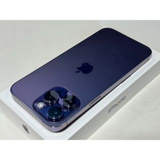 アイフォーン(iPhone)のiPhone14 Pro Max 128GB パープル SIMフリー デモ機(スマートフォン本体)